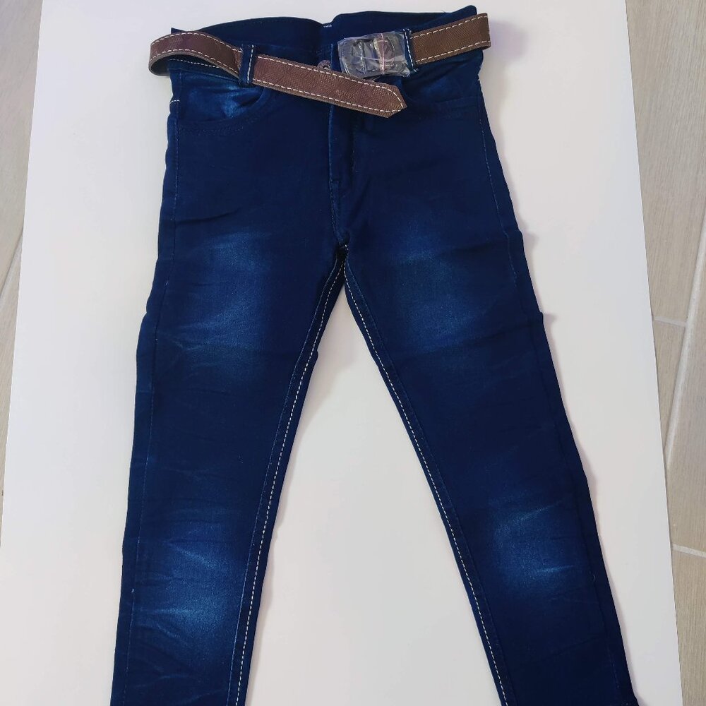 NWT Jeans Bundle Size 7/8 BOYS with belts